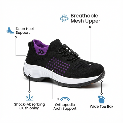 SafeStride Pro™ – 12-Hour Shift Shoes with Non-Slip Grip (view 3)