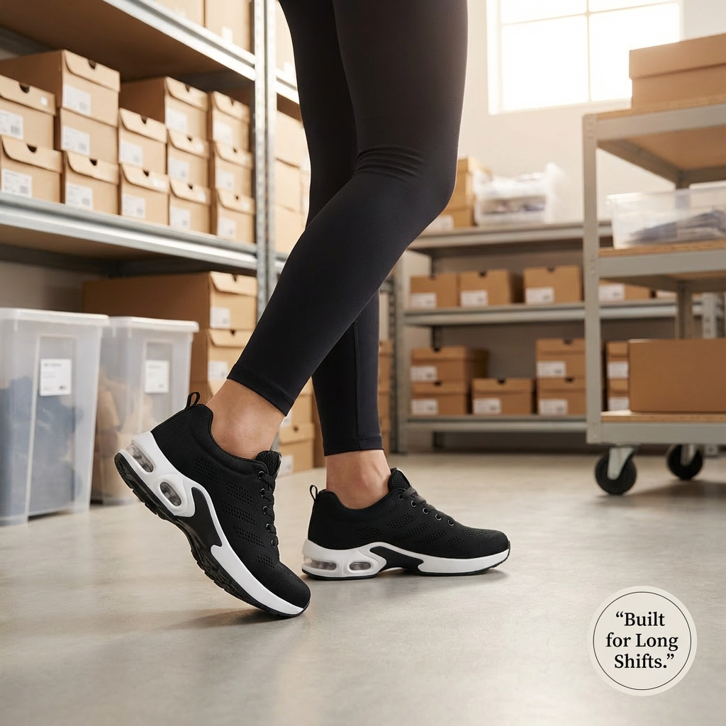 SafeStride Duo™ – Two Pairs of the 12-Hour Shift Shoe, One Price (view 18)