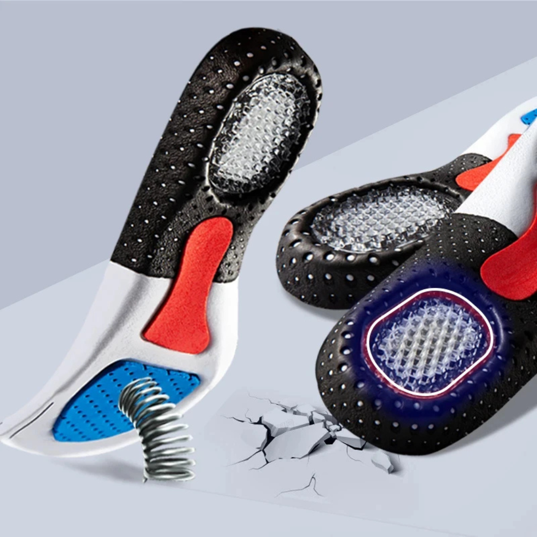 Cushic Insoles — 2 Pack, Shock-Absorbing Cushioned Support (view 3)