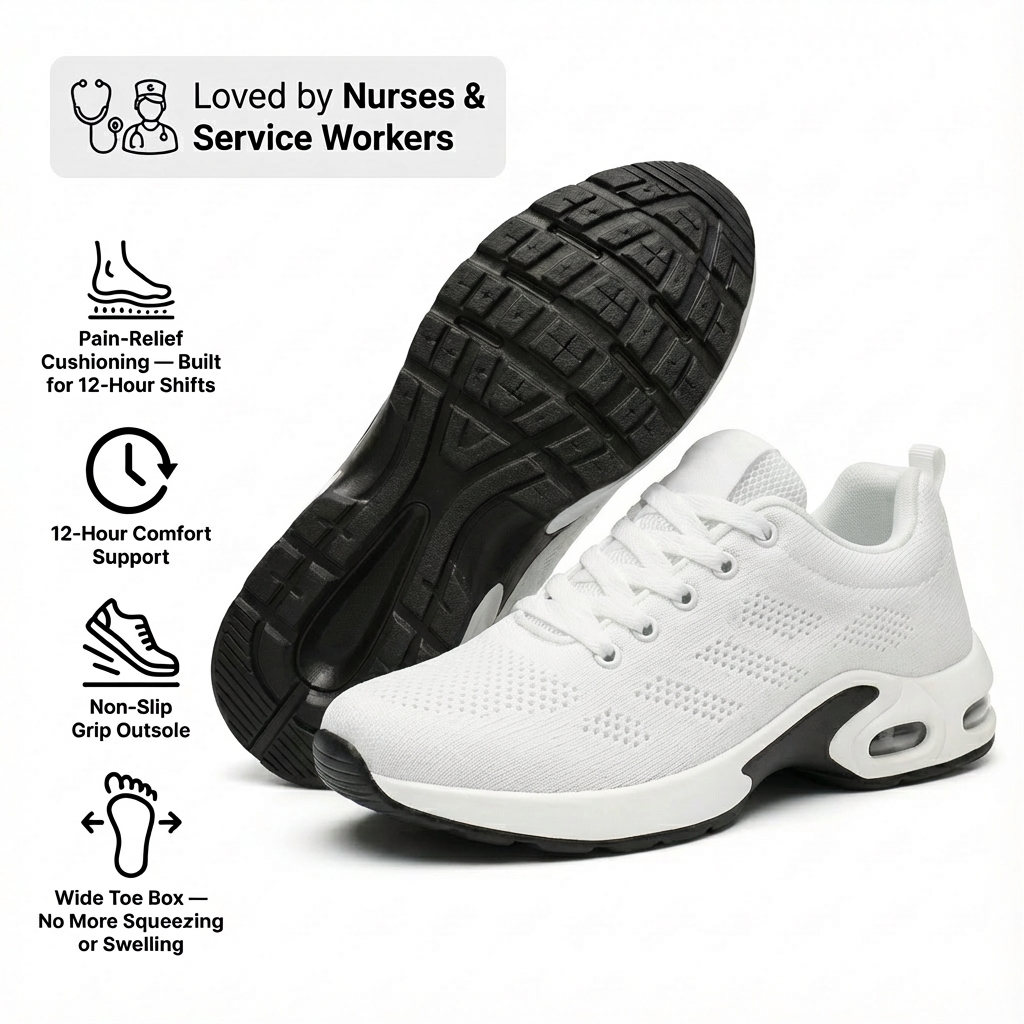 SafeStride Duo™ – Two Pairs of the 12-Hour Shift Shoe, One Price (view 3)