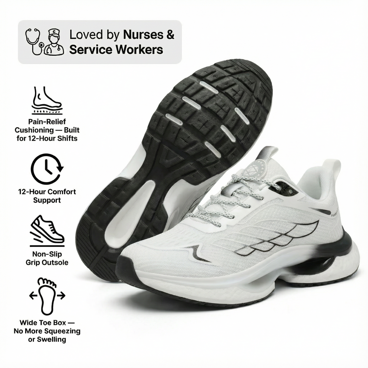 DayLong™ – Cushioned Shoes Built to Outlast Your Shift (view 12)