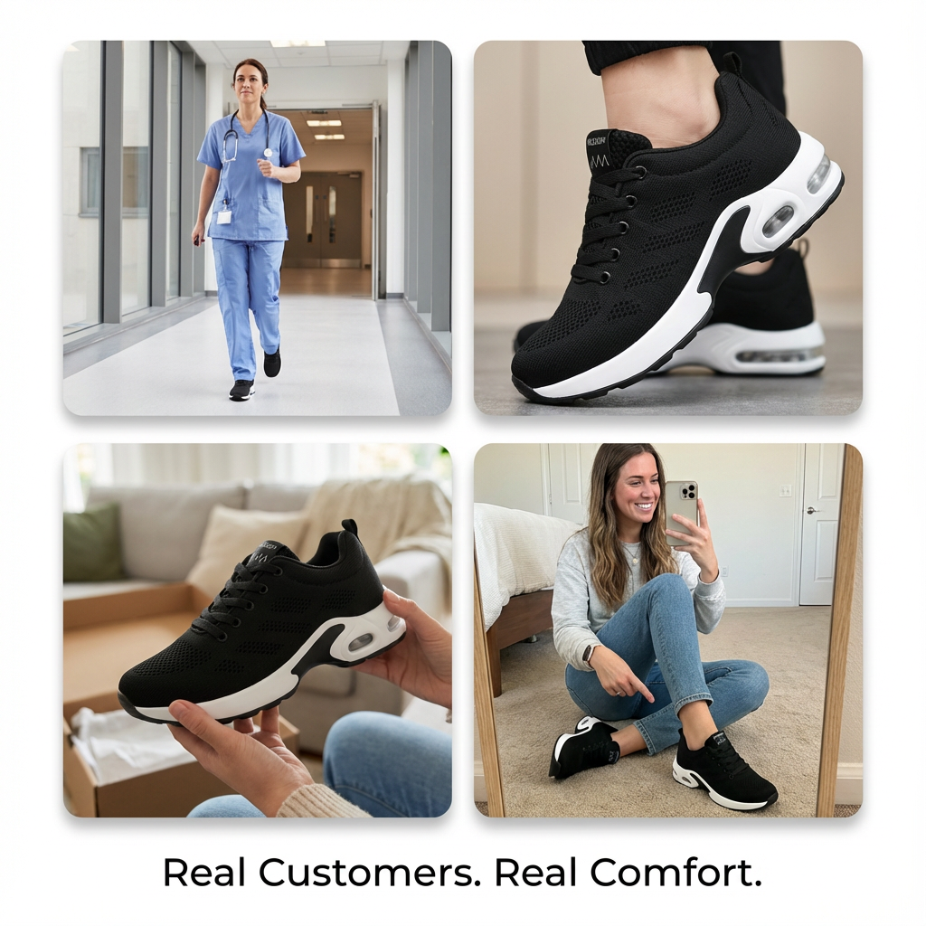 SafeStride Duo™ – Two Pairs of the 12-Hour Shift Shoe, One Price (view 22)