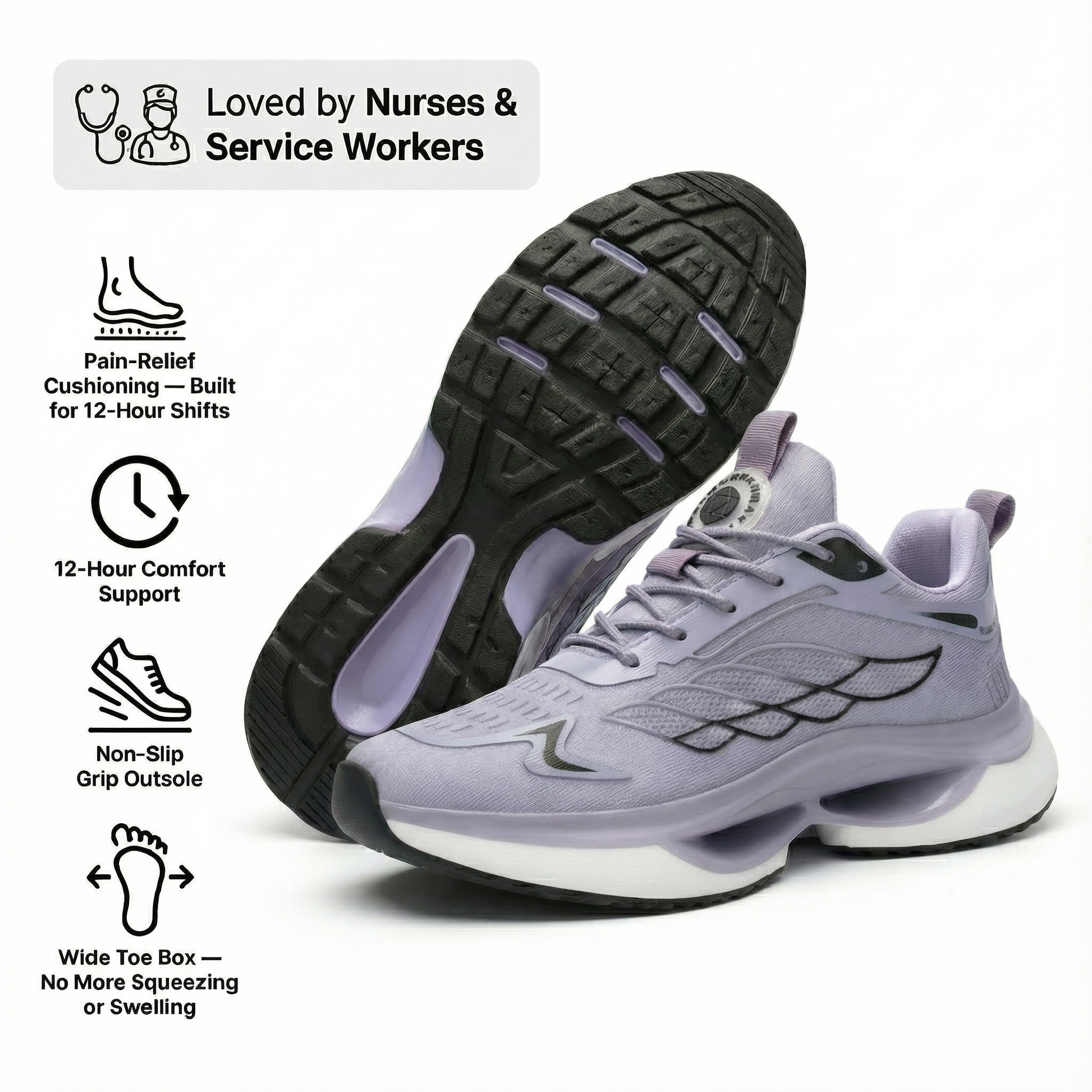 DayLong™ – Cushioned Shoes Built to Outlast Your Shift (view 11)
