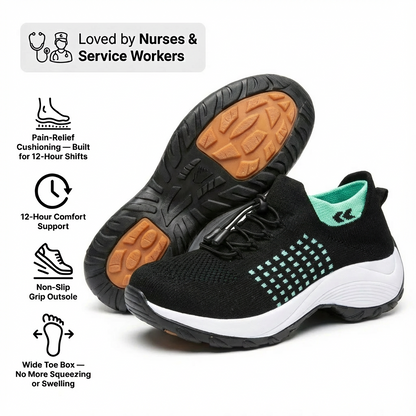 SafeStride Pro™ – 12-Hour Shift Shoes with Non-Slip Grip (view 25)