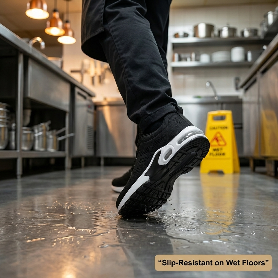 Slip-Resistant Traction for Demanding Floors