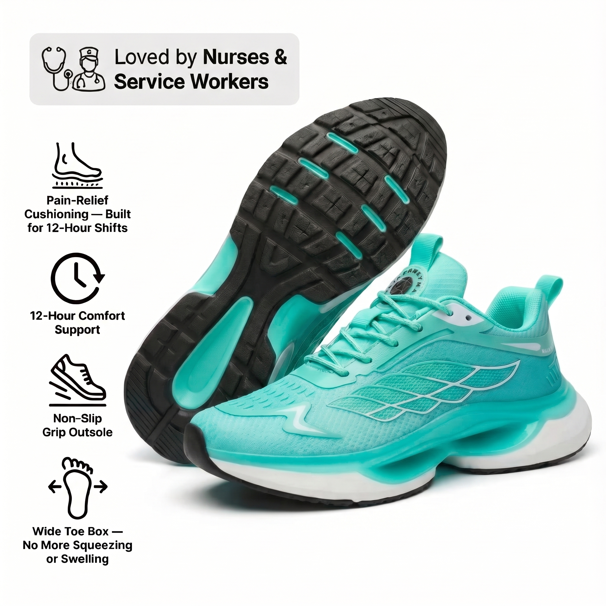 DayLong™ – Cushioned Shoes Built to Outlast Your Shift (view 14)