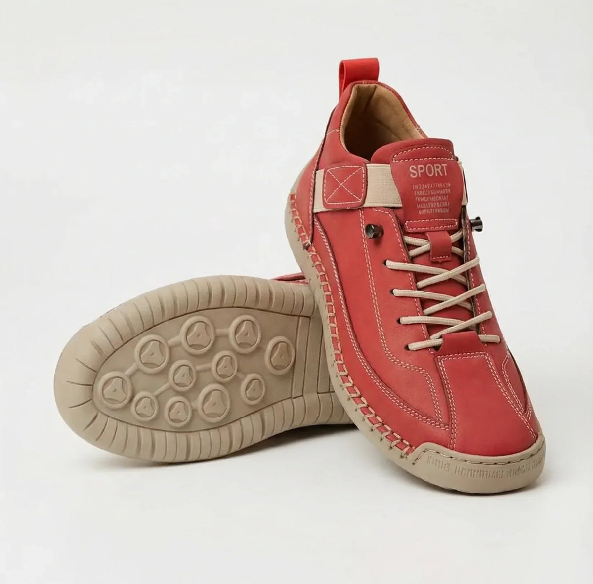 Hazel comfortable sneakers – red