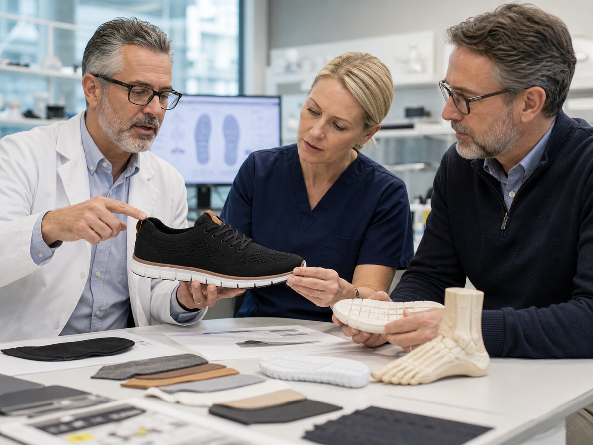 Designed by a Team Podiatrist Who Saw the Problem Firsthand